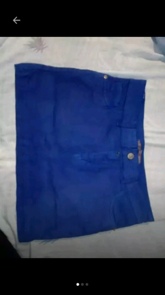 Pollera de jeans