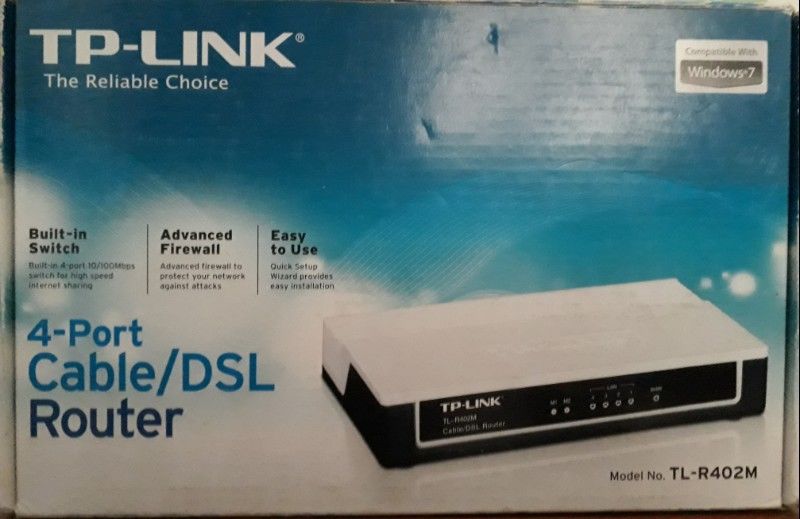 Router 4 puertos Cable/DSL TP-LINK TL-R402M