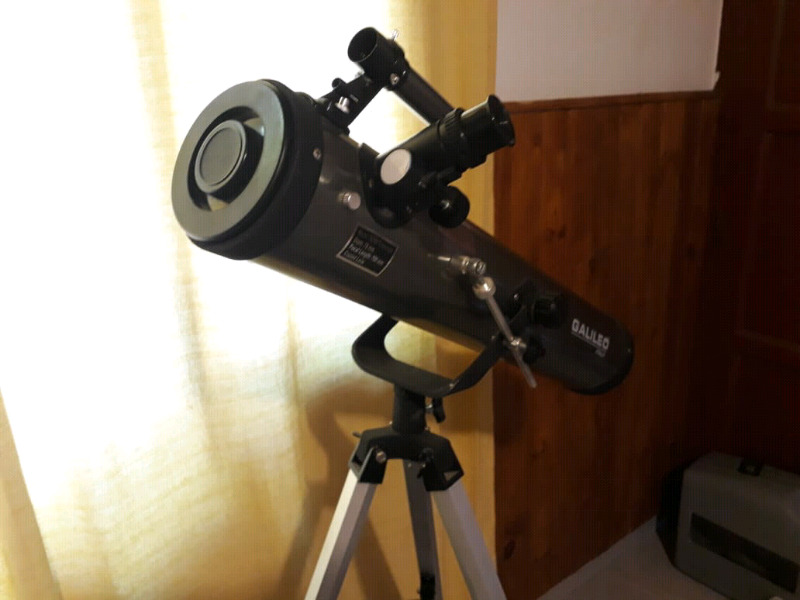 Telescopio galileo 700x76 reflector