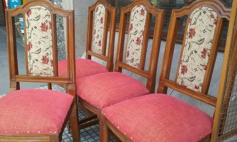 hermosas sillas restauradas totalmente