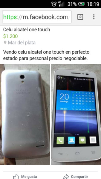 smartphone alcatel one touch