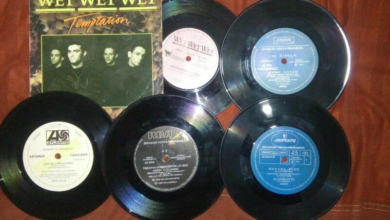 Lote de discos de vinilo