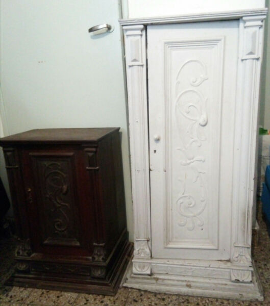 Mueble armario aparador antiguo los 3 juntos