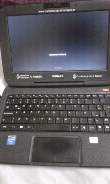 Netbook usada.