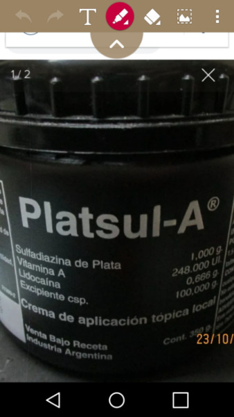 Platzul nueva 350 g