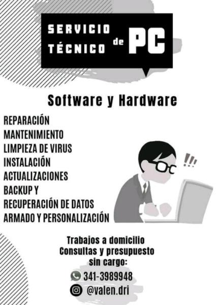 Servicio técnico de PC a domicilio