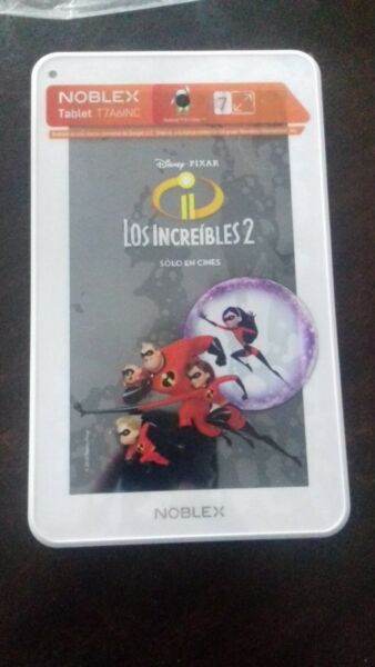 Vendo Tablet Noblez T7 Los Incleibles II