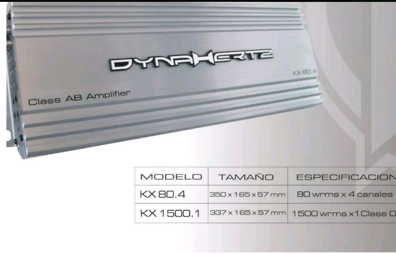 Vendo potencia dynahertz 80.4