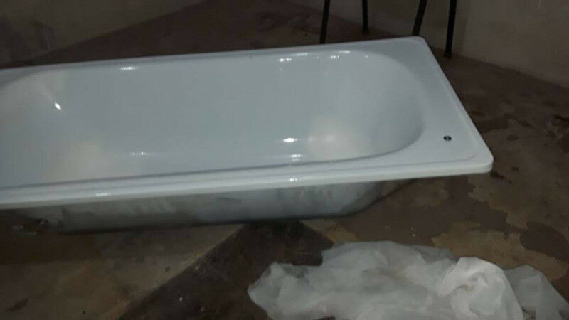 bañera de chapa 150x70