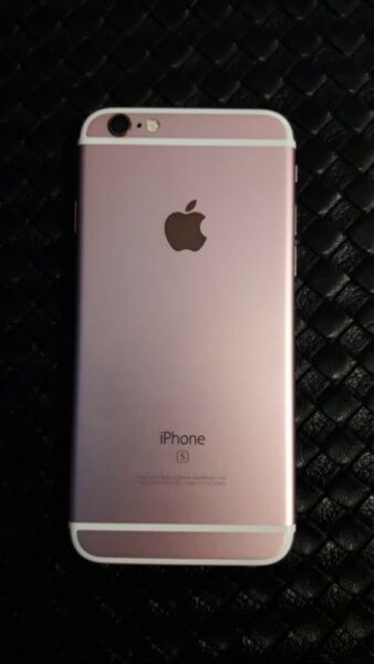 IPhone 6s 16GB rose impecable!! Liberado!