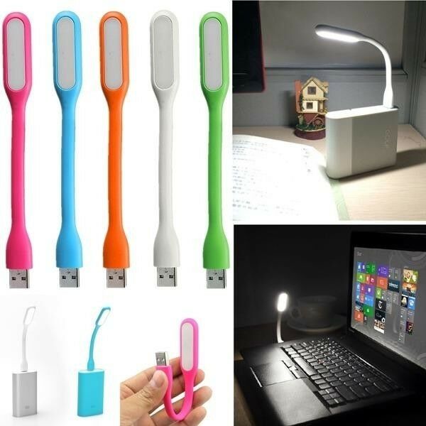 LUZ LED LÁMPARA LINTERNA FLEXIBLE USB