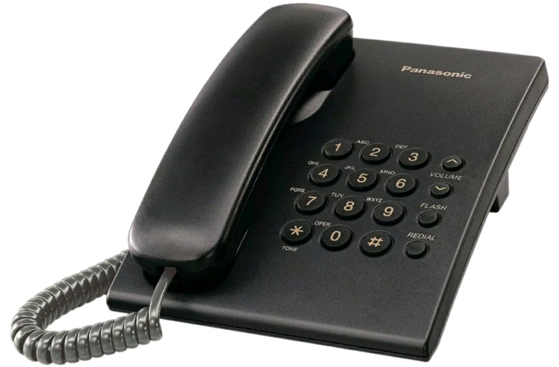 Panasonic Kx-ts500 Telefono C/ Cable, Ideal Hogar Oficinas
