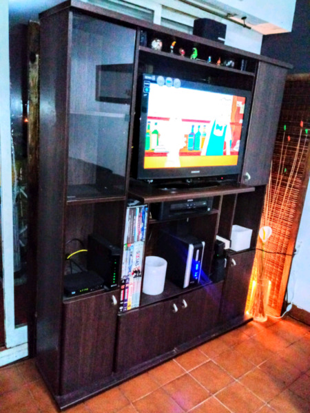 Rack modular tv