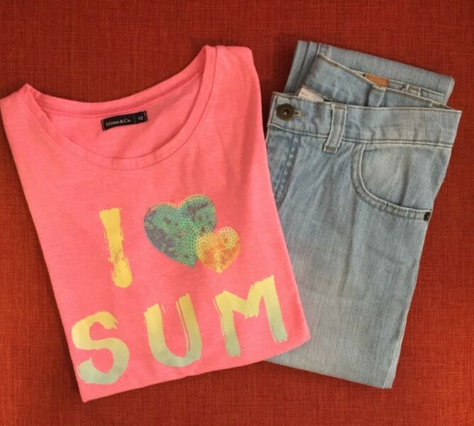 Remera Mimo Co y Jean Cheeky Talle 12