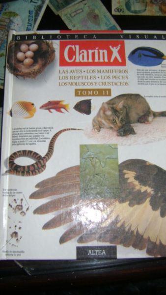 Diccionario Visual Clarin Tomo Ii Aves.mamiferos.reptiles...