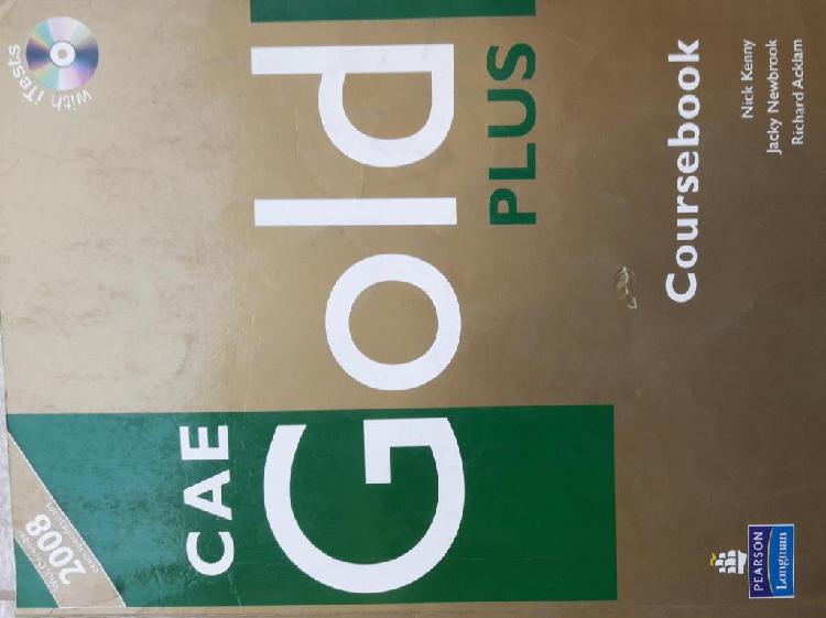 Libro de texto idioma ingles Cae Gold Plus