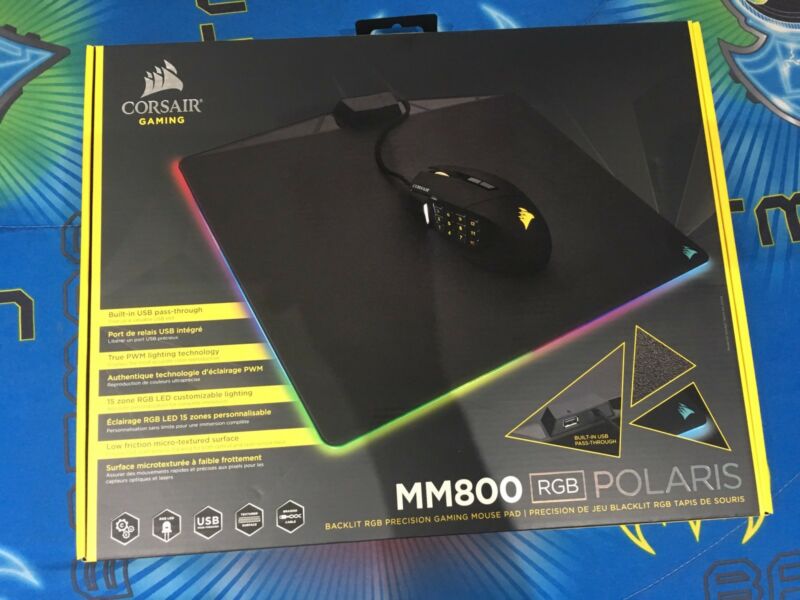 Mousepad corsair mm800 gaming rgb