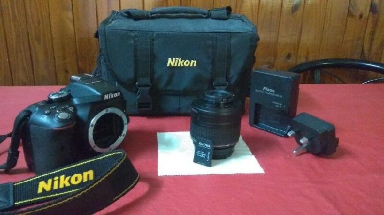 Nikon Reflex D5300 Kit 18-55mm En Excelente Estado!