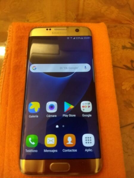 Permuto Samsung Galaxy s7 edge gold por Iphone 6 plus/6s