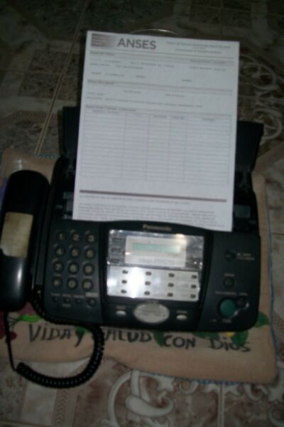 TELÉFONO PANASONIC CON FAX