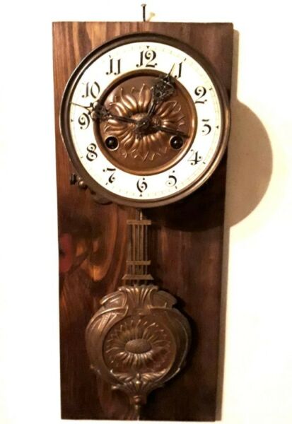 Antiguo Reloj Alemán Con Sonería Sin Caja