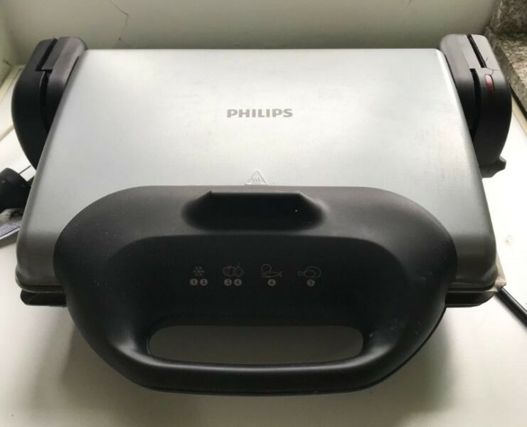 Grill Eléctrico Philips Health Grill  - SIN USO -