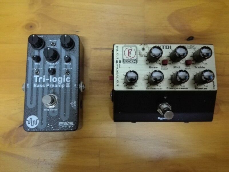 Pedal Xotic Ews Tri-logic Trilogic Bass Preamp3