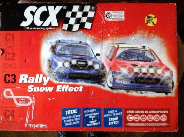 Pista Scalextric C3 Rally Snow Effect