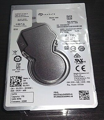 Disco Rigido Notebook 1tb Seagate Stlm035 Sata3