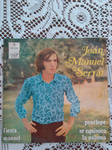 Disco vinilo Joan Manuel Serrat,impecable!!!