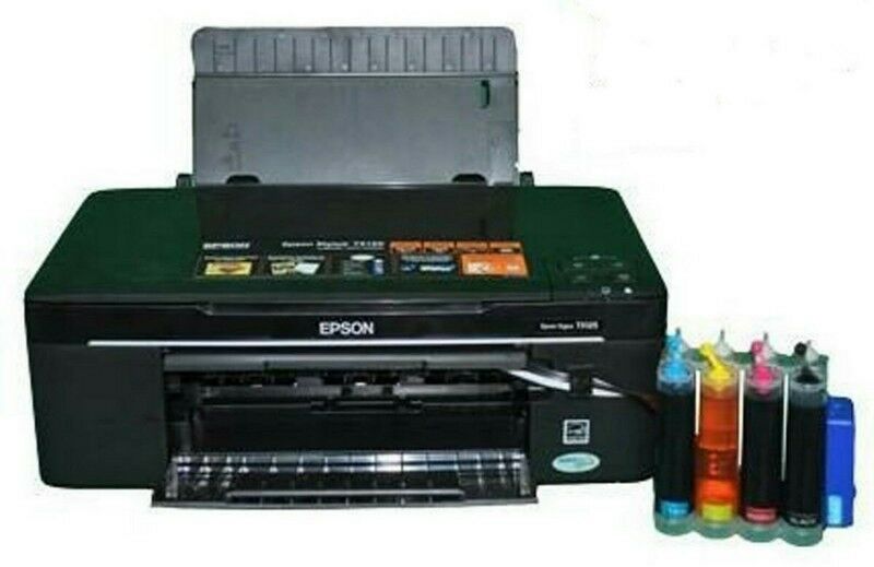 Impresora multifuncion epson tx125 con sistema continuo
