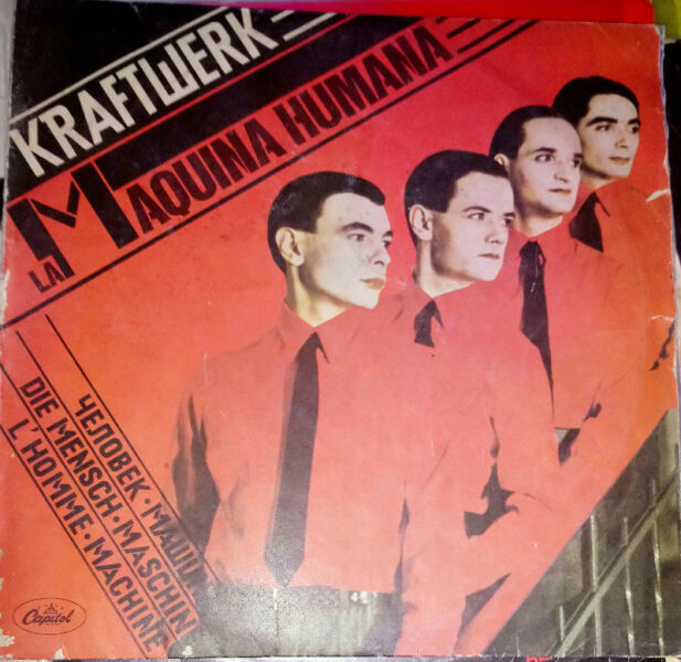 Kraftwerk - Maquina humana - Disco vinilo full