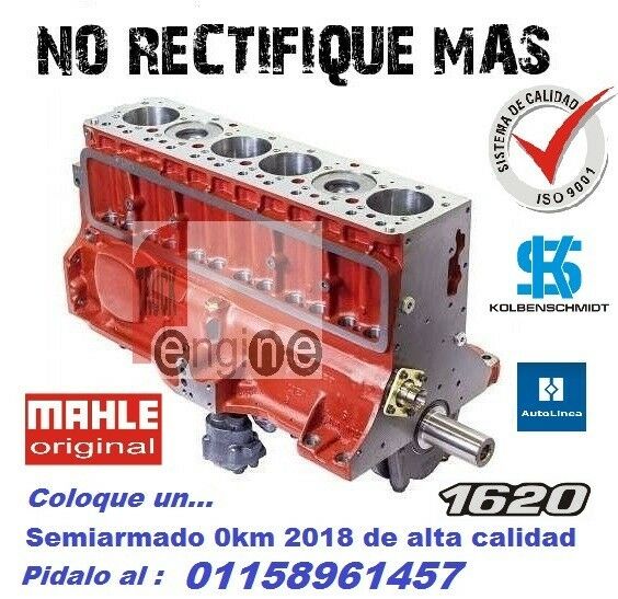 MOTOR SEMIARMADO MERCEDES 