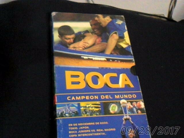 Boca Campeón  Vhs Real Madrid