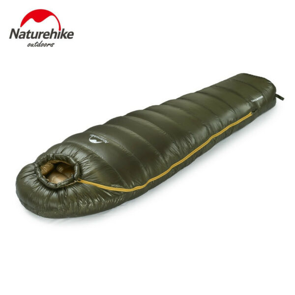 Bolsa De Dormir Alta Montaña Pluma Ganso Impermeable 1.36kg