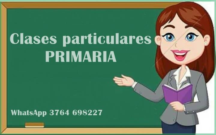 Clases Particulares PRIMARIA 3764 698227
