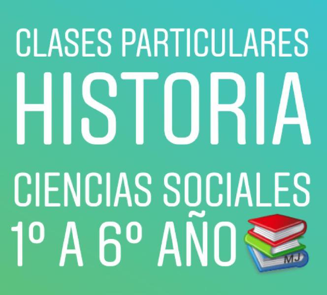 Clases Particulares de Historia