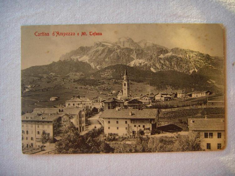 Cortina D'Ampezzo Italia Postal ANTIGUA