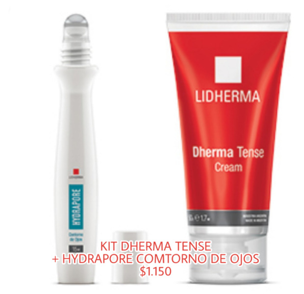 Kit dherma tense +Contorno de ojos