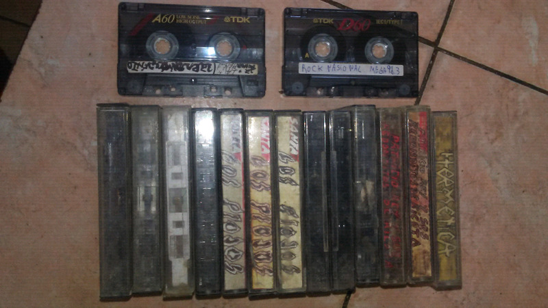 Lote cassetes grabados