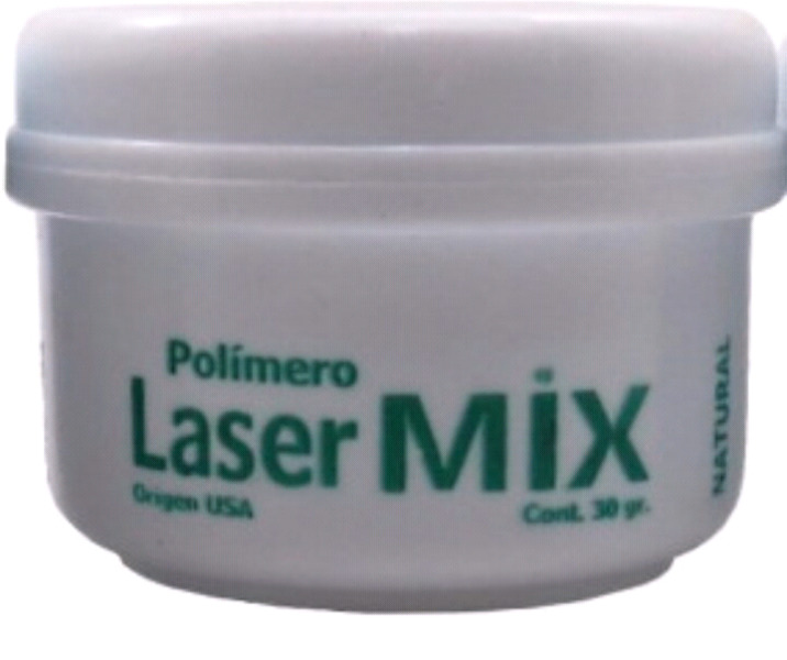 Polimero laser mix para uñas acrílicas