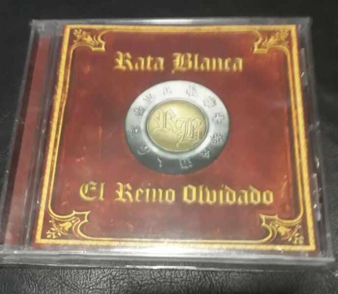 Vendo cd original de Rata Blanca El reino olvidado (nuevo)