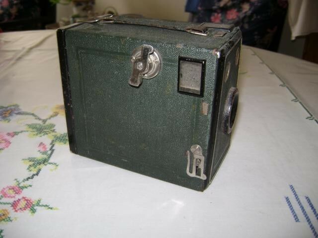 antigua cámara fotográfica
