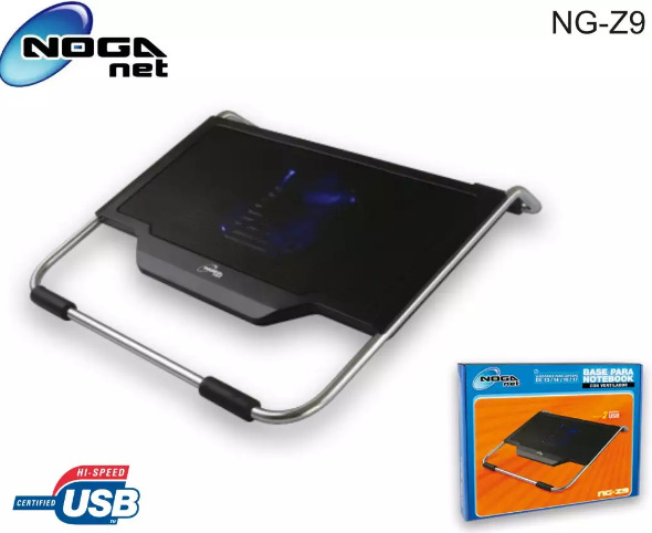 Base Noga NG Z9 con cooler Led para Notebook