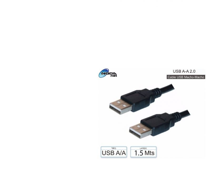 Cable Usb Macho A Usb Macho 2.0 Largo 1.5mts