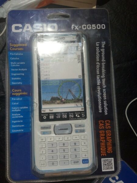 Calculadora casio FX-CG500