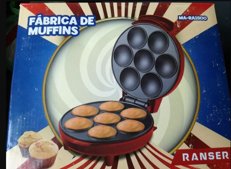 Muffins Muffinera Ranser Ra Antihaderente Cupcakes