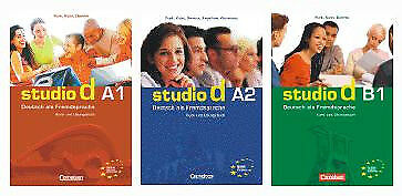 Pack Libros Alemán Studio D A1, A2, B1 PDF completos mas