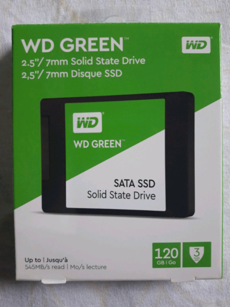 SSD 120 gb WD Green