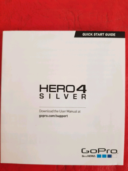 Vendo go pro hero 4 silver